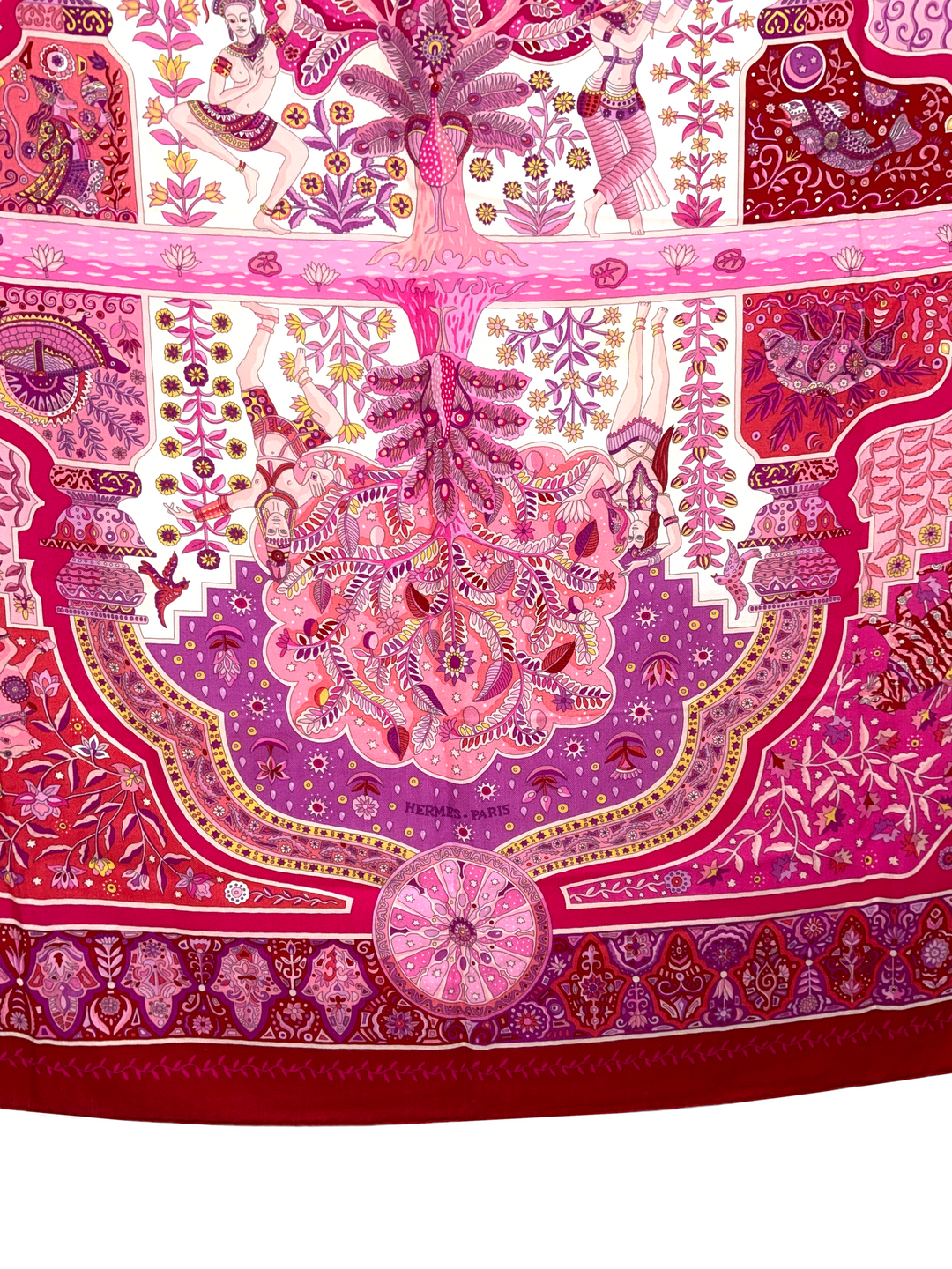 Top quality Hermes Aux Portes du Palais Cashmere Shawl Scarf 140