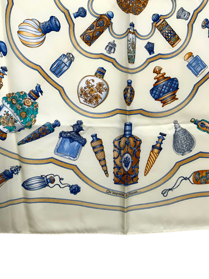 Top quality Hermes Qu' Importe Le Flacon Silk Scarf 90