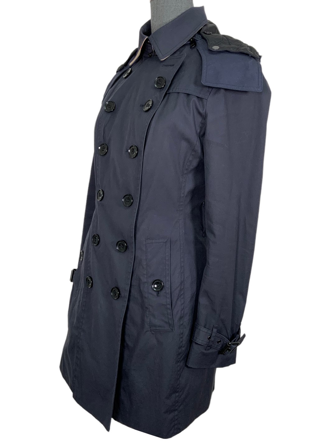 Burberry Double Breasted Trench Coat Size M