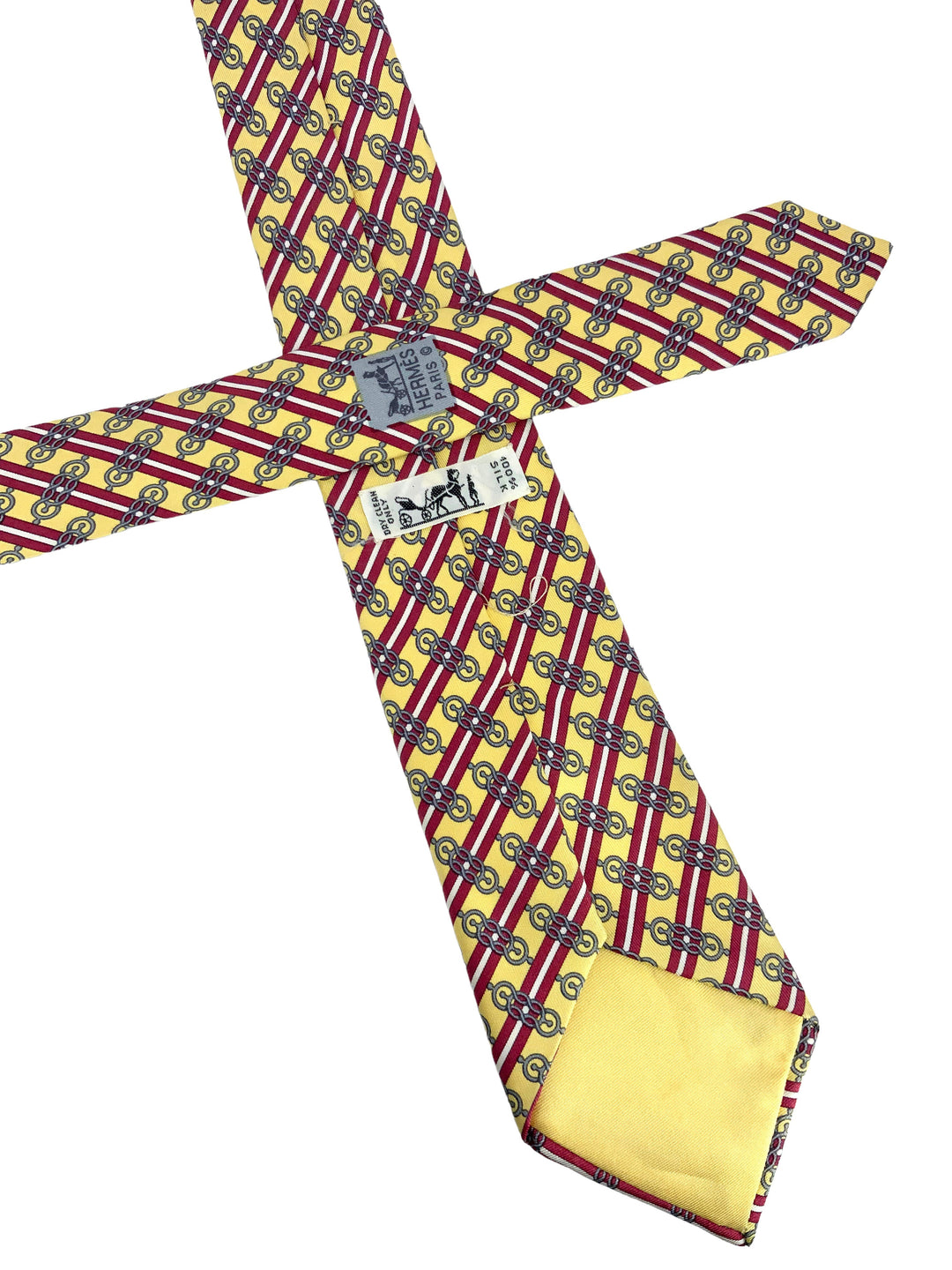 Hermes Equestrian Printed Silk Classic Men's Neck Tie