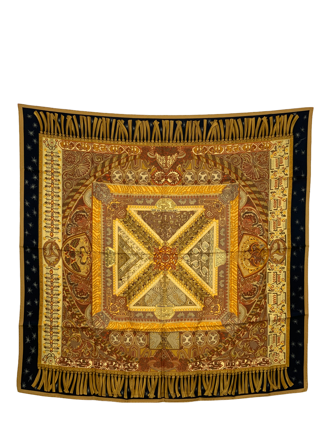 Top quality Hermes Sur un Tapis Volant Silk Scarf 90