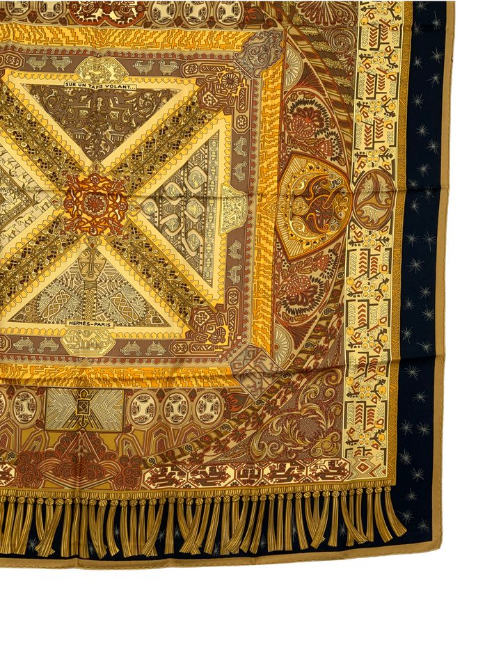 Top quality Hermes Sur un Tapis Volant Silk Scarf 90