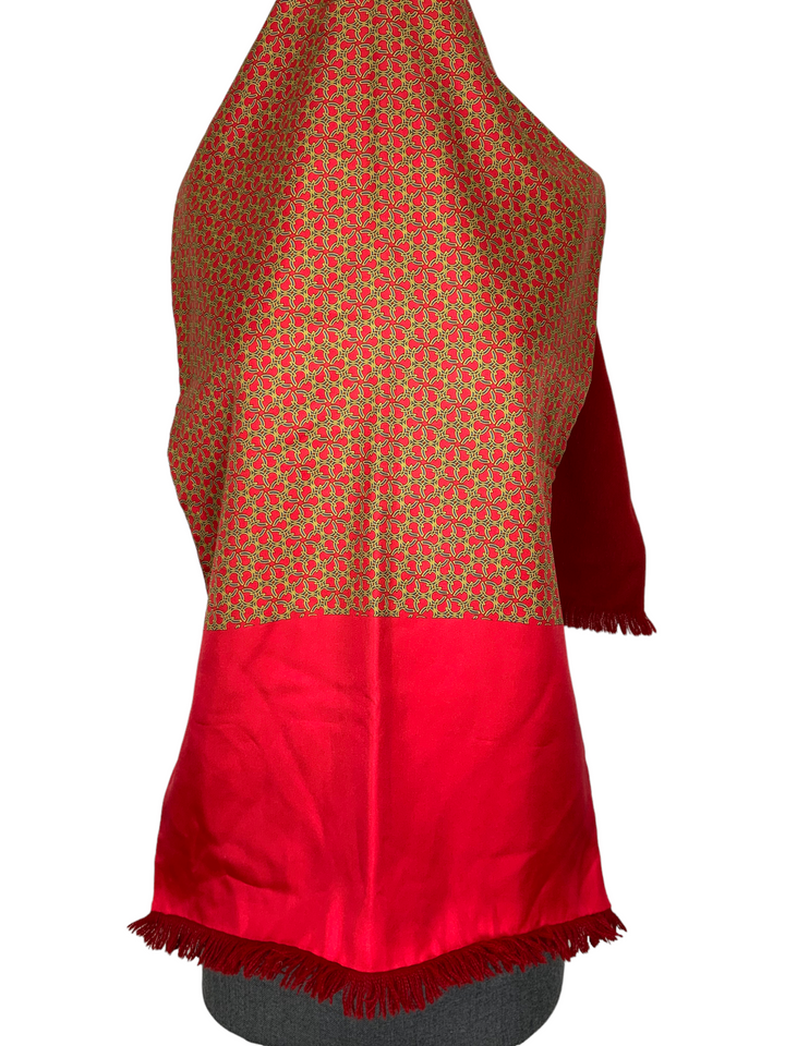 Top quality Hermes Silk and Angora Horseshoe Printed Scarf