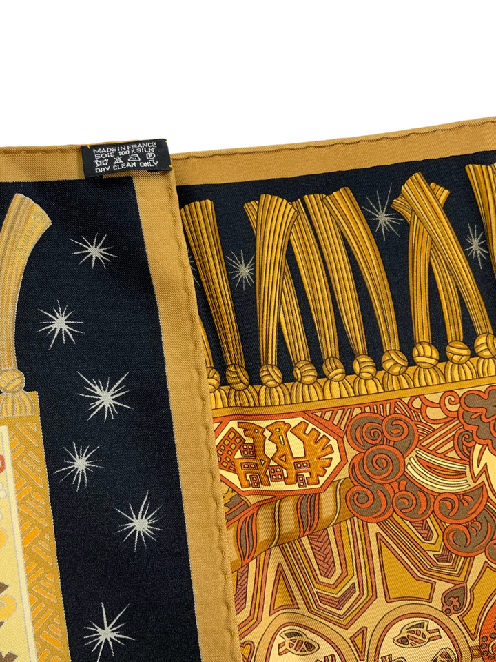 Top quality Hermes Sur un Tapis Volant Silk Scarf 90