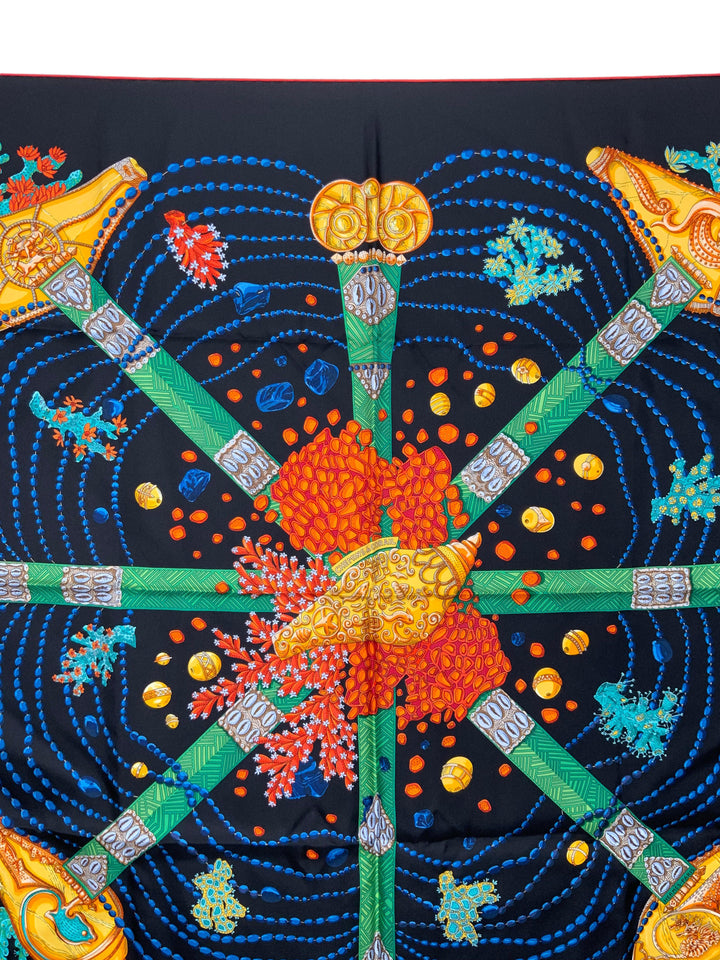 Top quality Hermes Chemins de Corail Silk Scarf 90