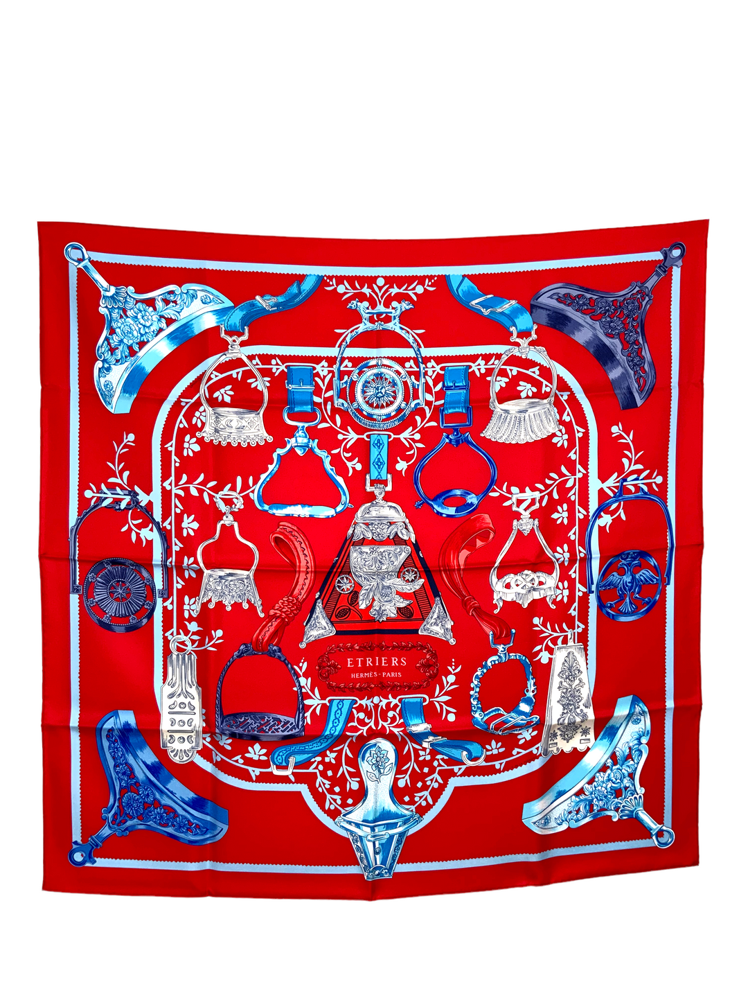 Top quality Hermes Etriers Silk Scarf 90 NEW