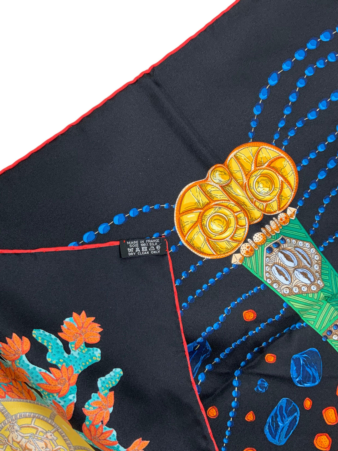 Top quality Hermes Chemins de Corail Silk Scarf 90