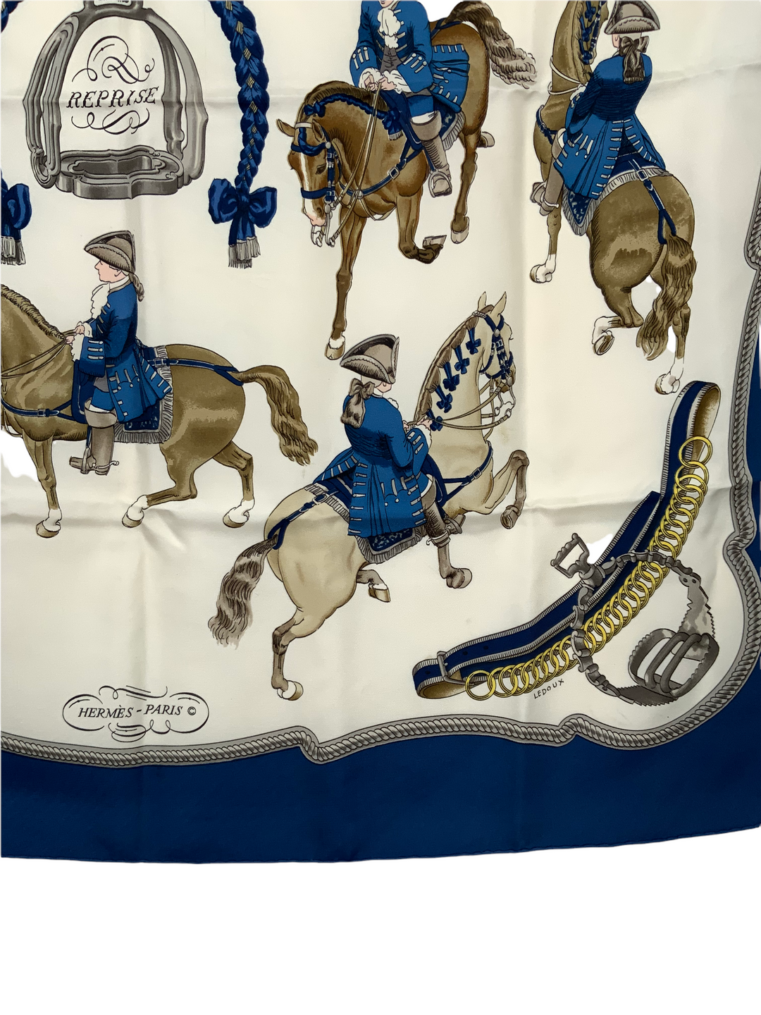 Top quality Hermes Reprise Silk Scarf 90