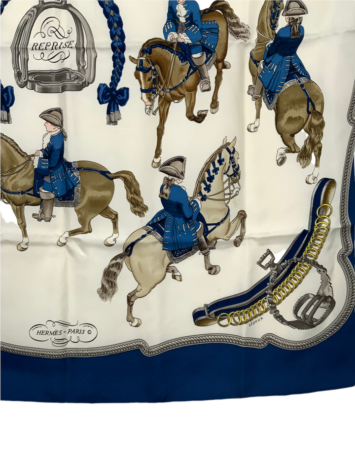 Top quality Hermes Reprise Silk Scarf 90