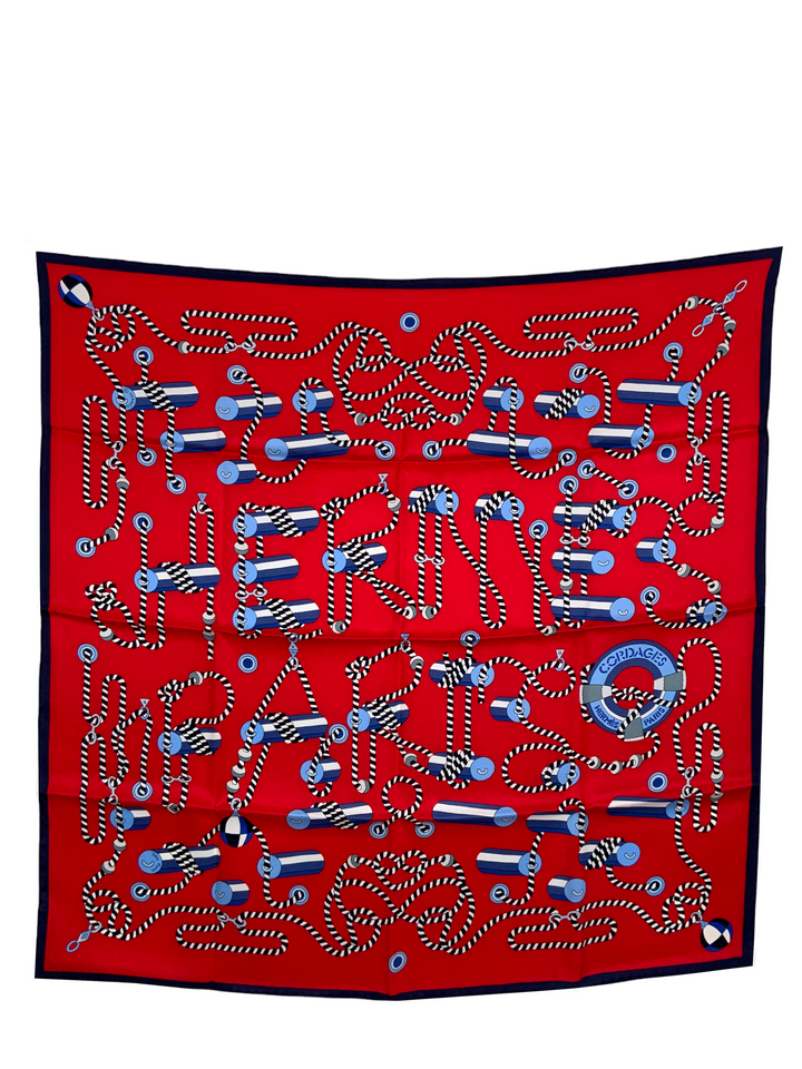 Top quality Hermes Silk Cordages Scarf 70