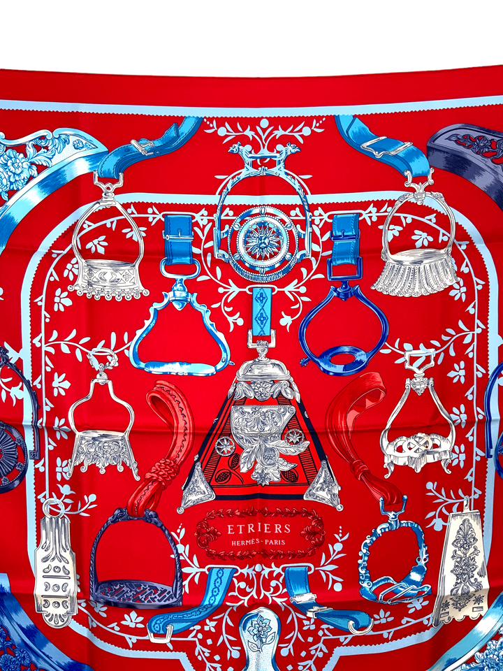 Top quality Hermes Etriers Silk Scarf 90 NEW