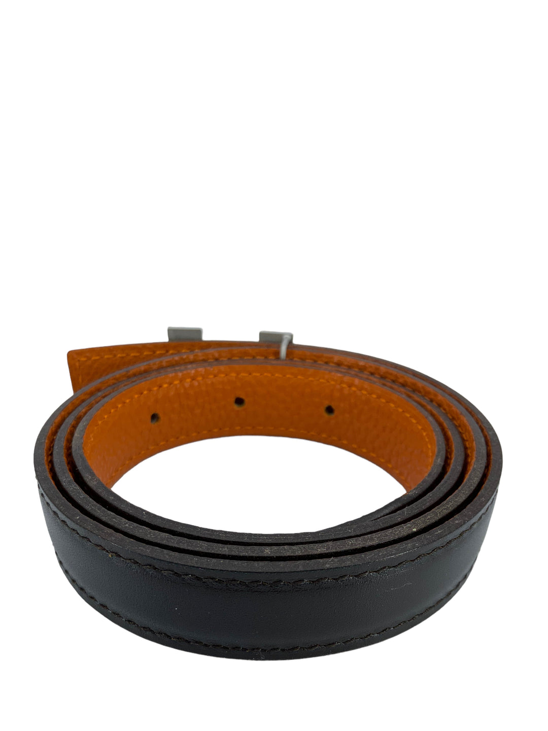 Top quality Hermes Thin Leather Reversible H Belt Size 80