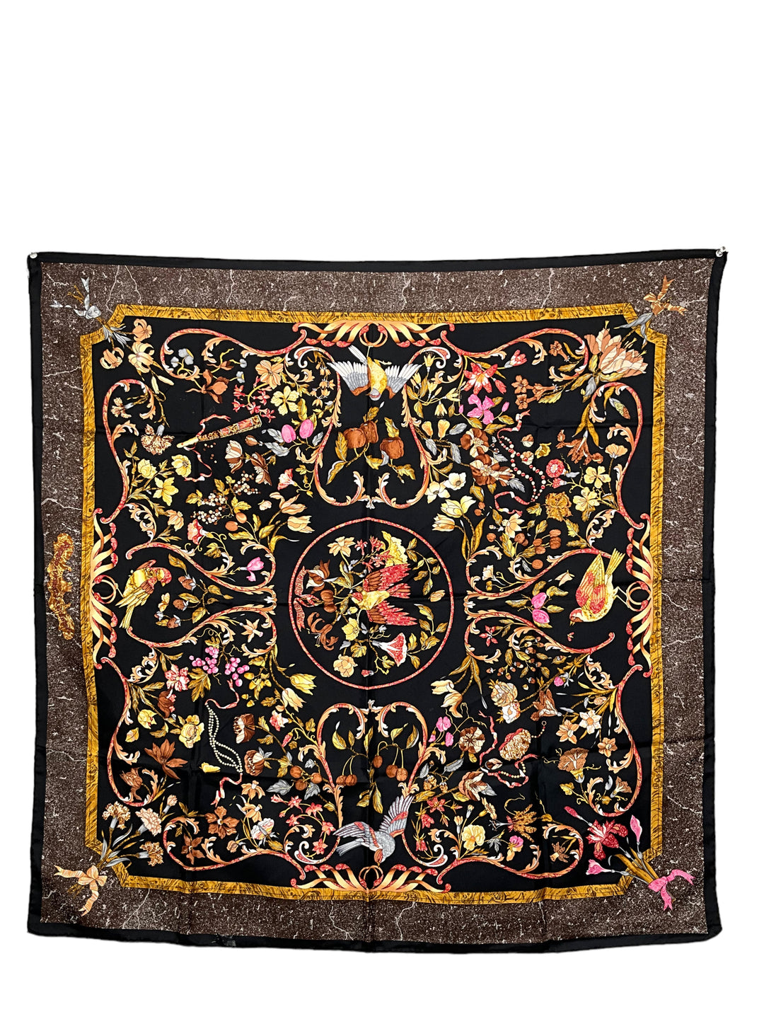 Top quality Hermes Pierres d'Orient et d'Occident Silk Scarf 90