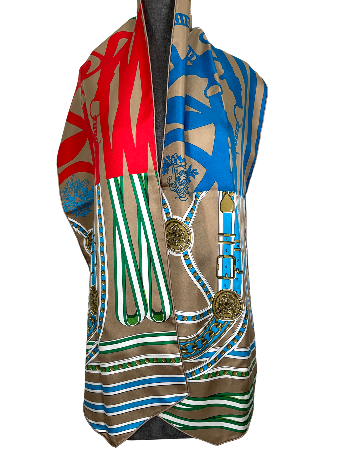 Top quality Hermes Grand Tralala Silk Muffler Scarf