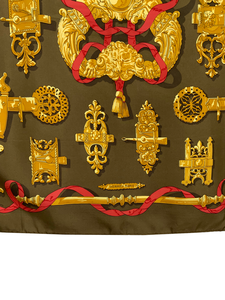 Top quality Hermes Ferronnerie Silk Scarf 90