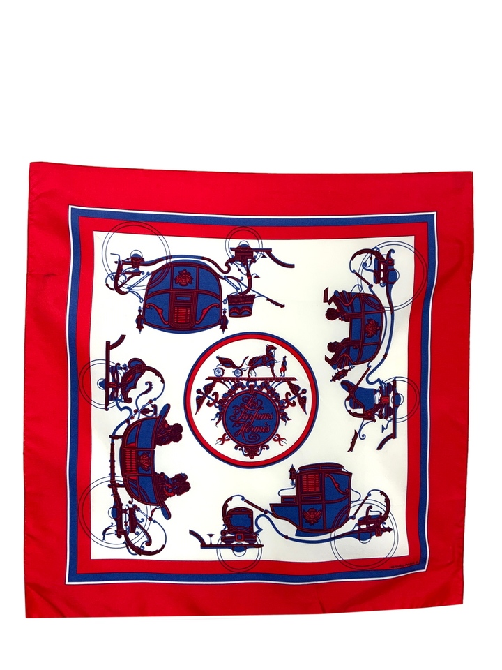 Top quality Hermes les Parfums Silk Pocket Square