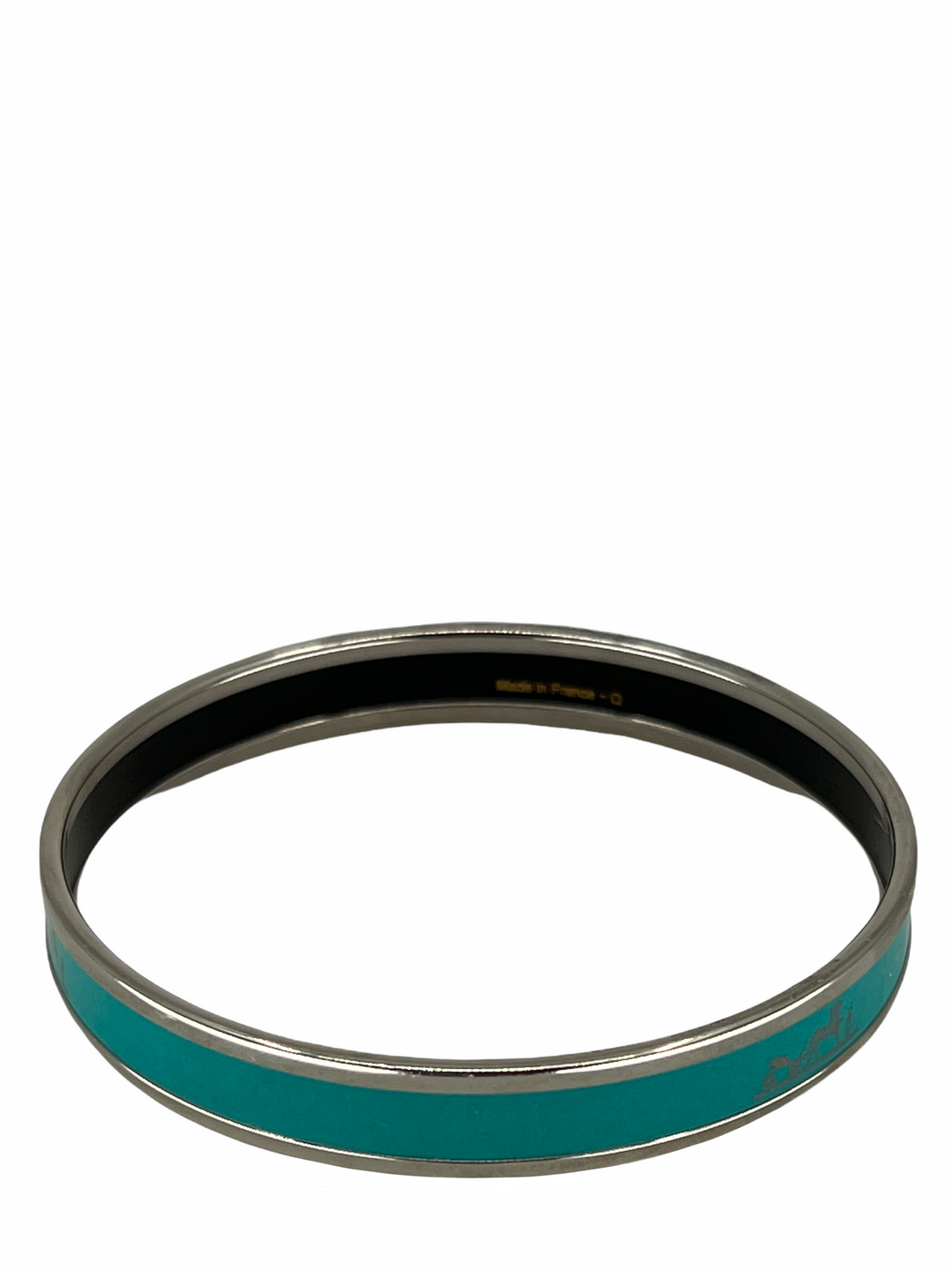 Top quality Hermes Printed Enamel Caleche Narrow Bracelet 65