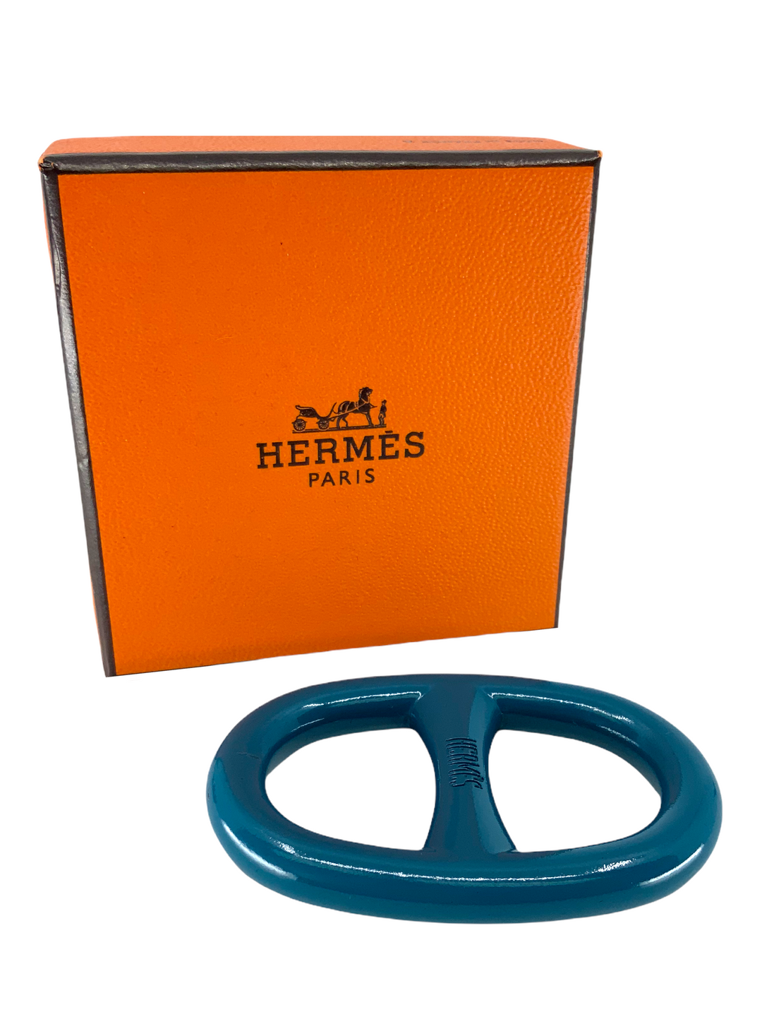 Top quality Hermes Chaine D'Ancre Scarf Ring NEW