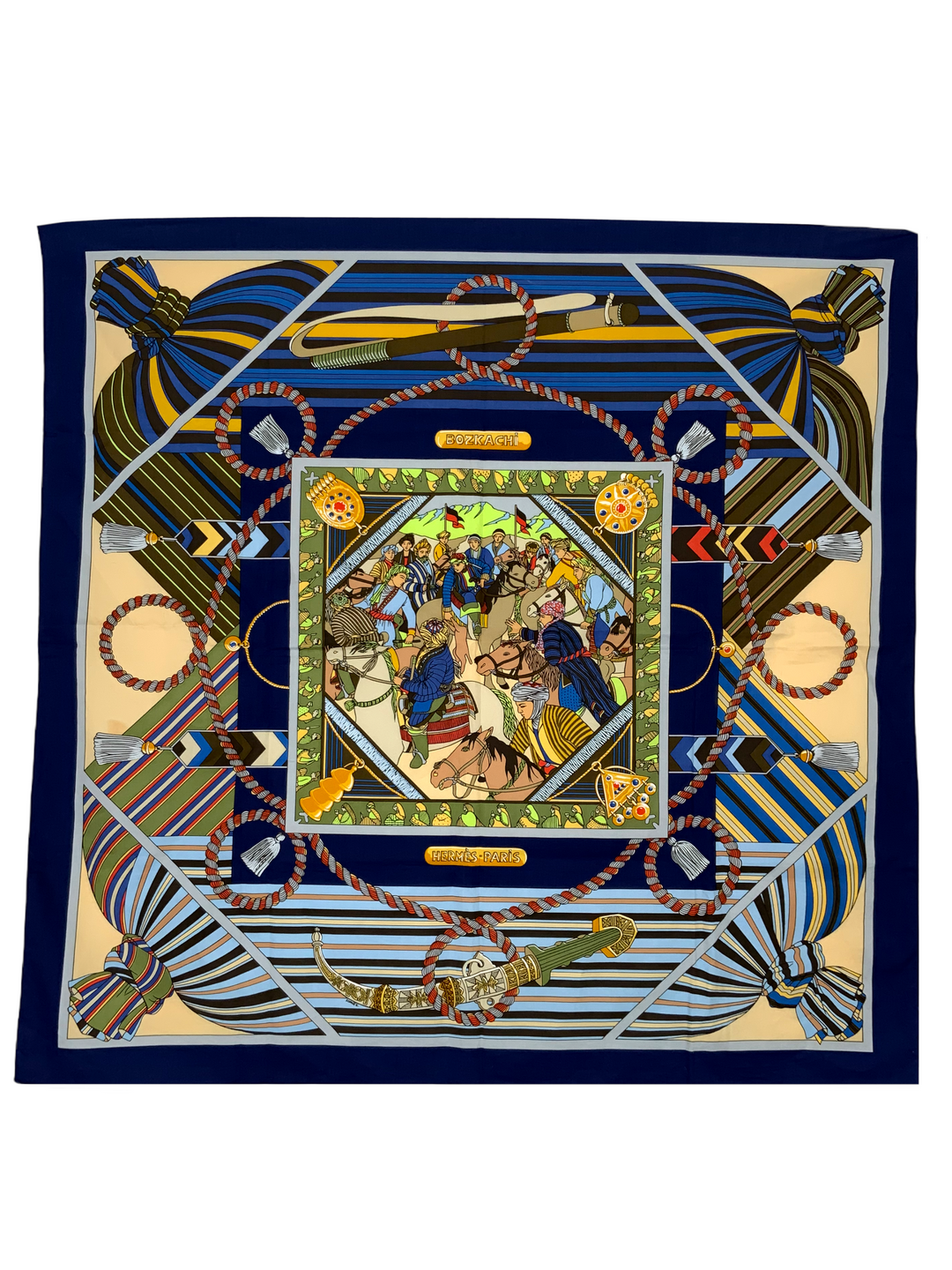 Top quality Hermes Bozkachi Cotton Scarf 70