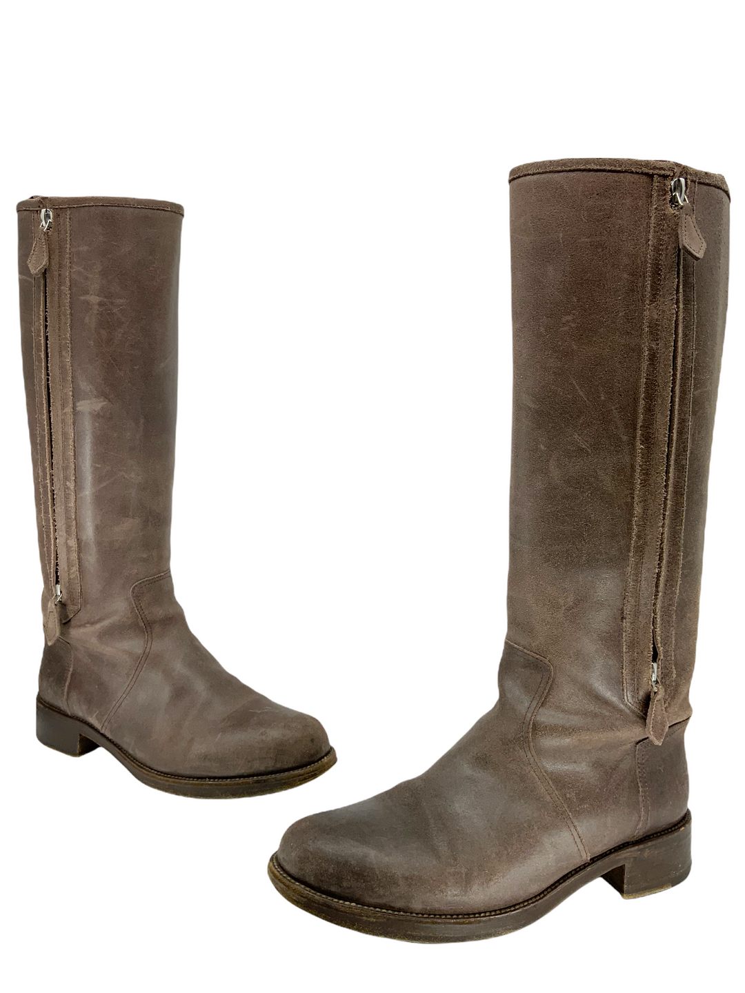 Top quality Hermes Land Lady Leather Riding Boots Size 9
