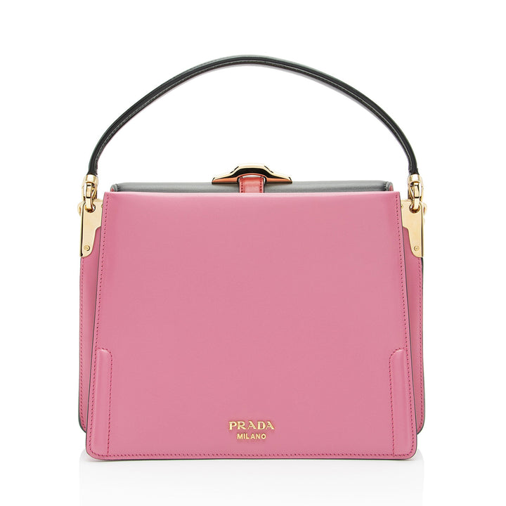 Prada Calfskin City Belle Top Handle (SHF-cC659V)