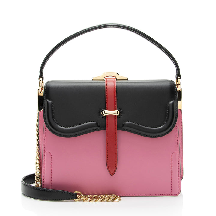 Prada Calfskin City Belle Top Handle (SHF-cC659V)