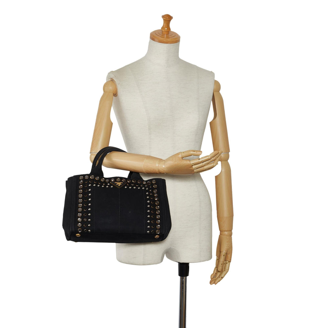 Prada Canapa Bijoux Handbag (SHG-HAq5Qy)