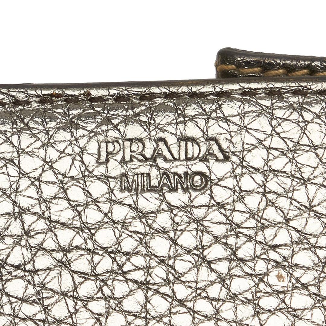 Prada Canapa Logo Bifold Long Wallet (SHG-XhEnCv)
