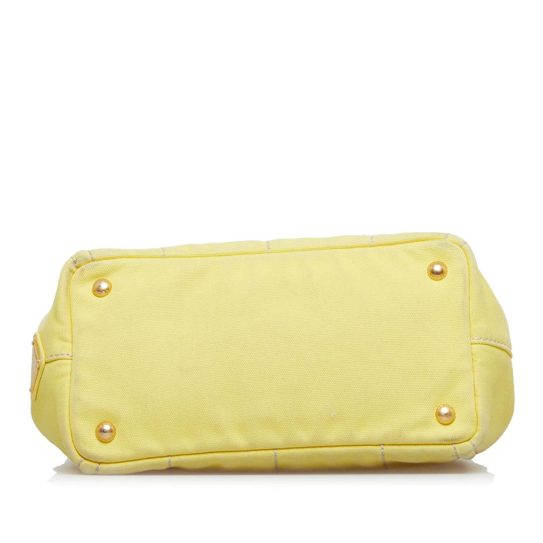 Prada Canapa Logo Satchel (SHG-ZlfQF3)