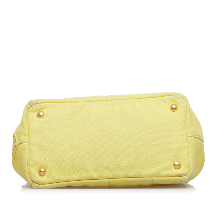 Prada Canapa Logo Satchel (SHG-ZlfQF3)