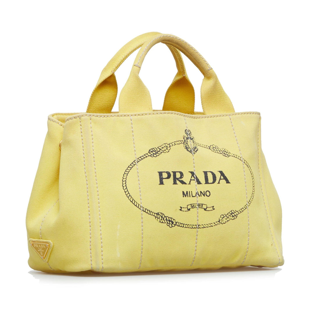 Prada Canapa Logo Satchel (SHG-ZlfQF3)
