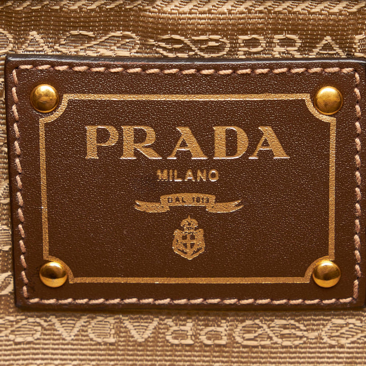 Prada Canapa Logo Satchel (SHG-G2nj09)