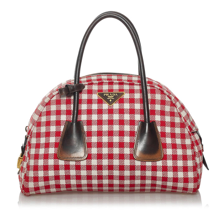 Prada Canvas Handbag (SHG-33745)