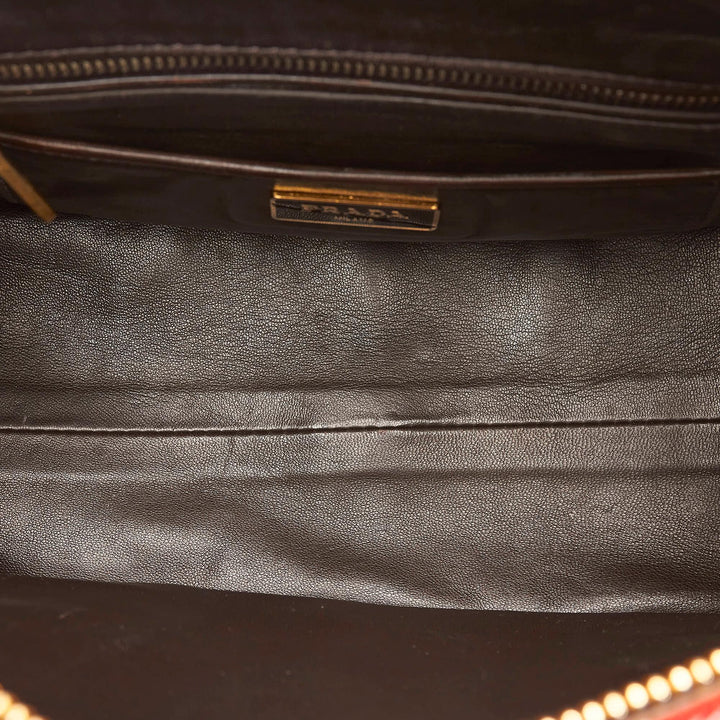 Prada Canvas Handbag (SHG-33745)
