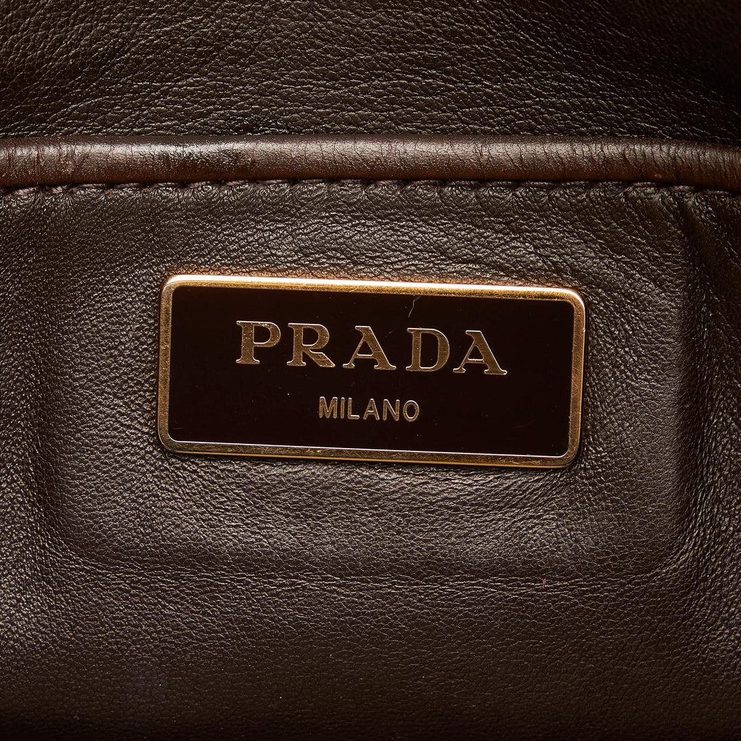 Prada Canvas Handbag (SHG-33745)