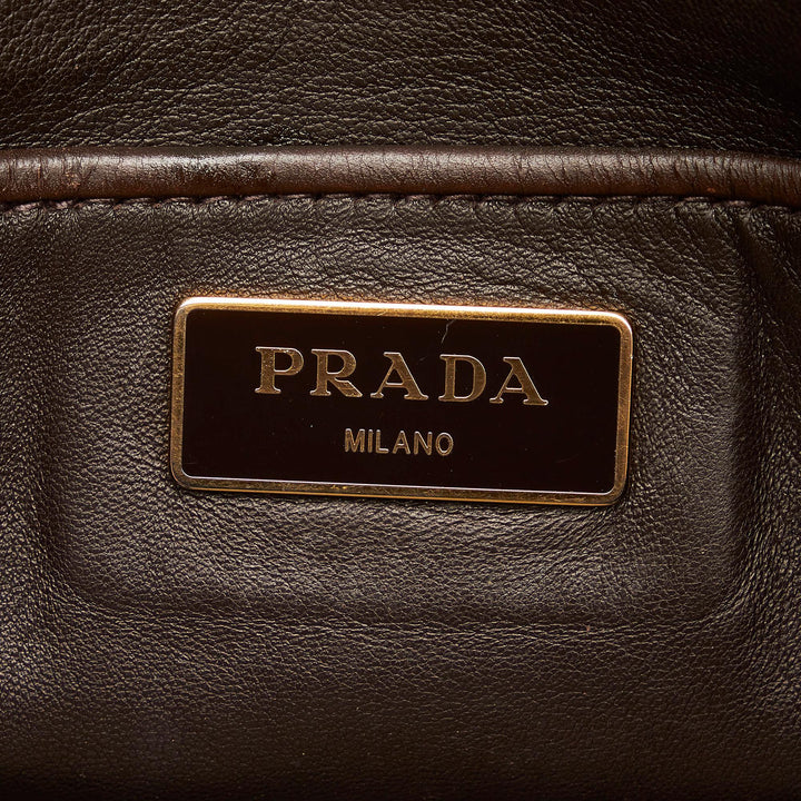 Prada Canvas Handbag (SHG-33745)