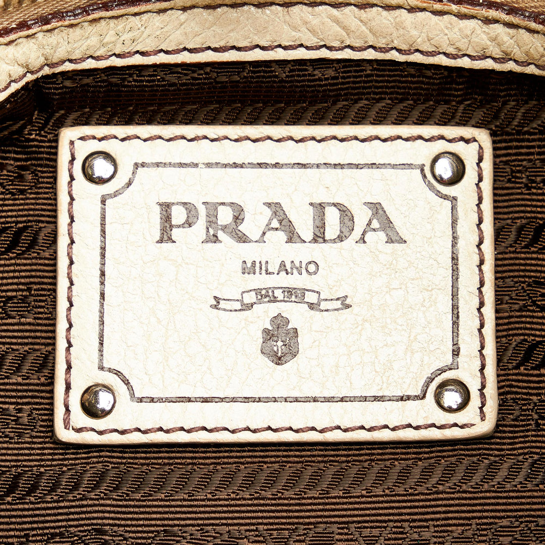 Prada Cervo Lux Shoulder Bag (SHG-25916)