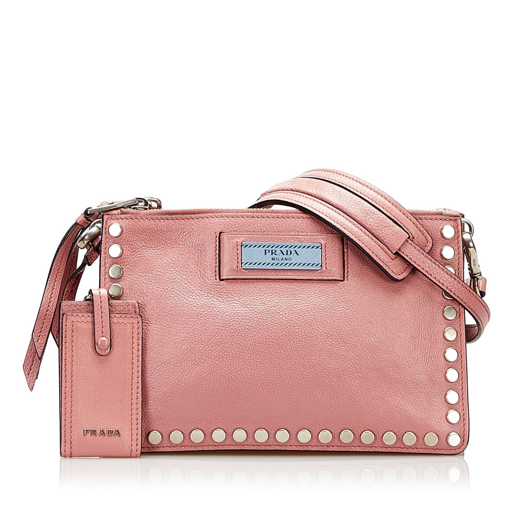 Prada Etiquette Vitello Lux Crossbody (SHG-37580)
