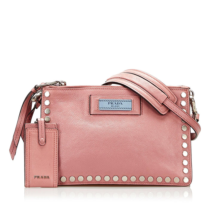 Prada Etiquette Vitello Lux Crossbody (SHG-37580)