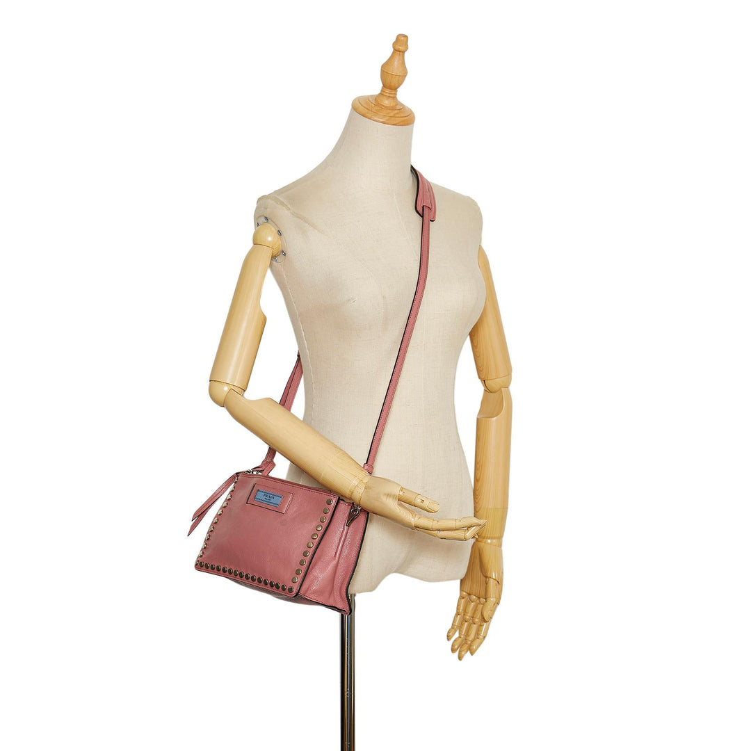 Prada Etiquette Vitello Lux Crossbody (SHG-37580)