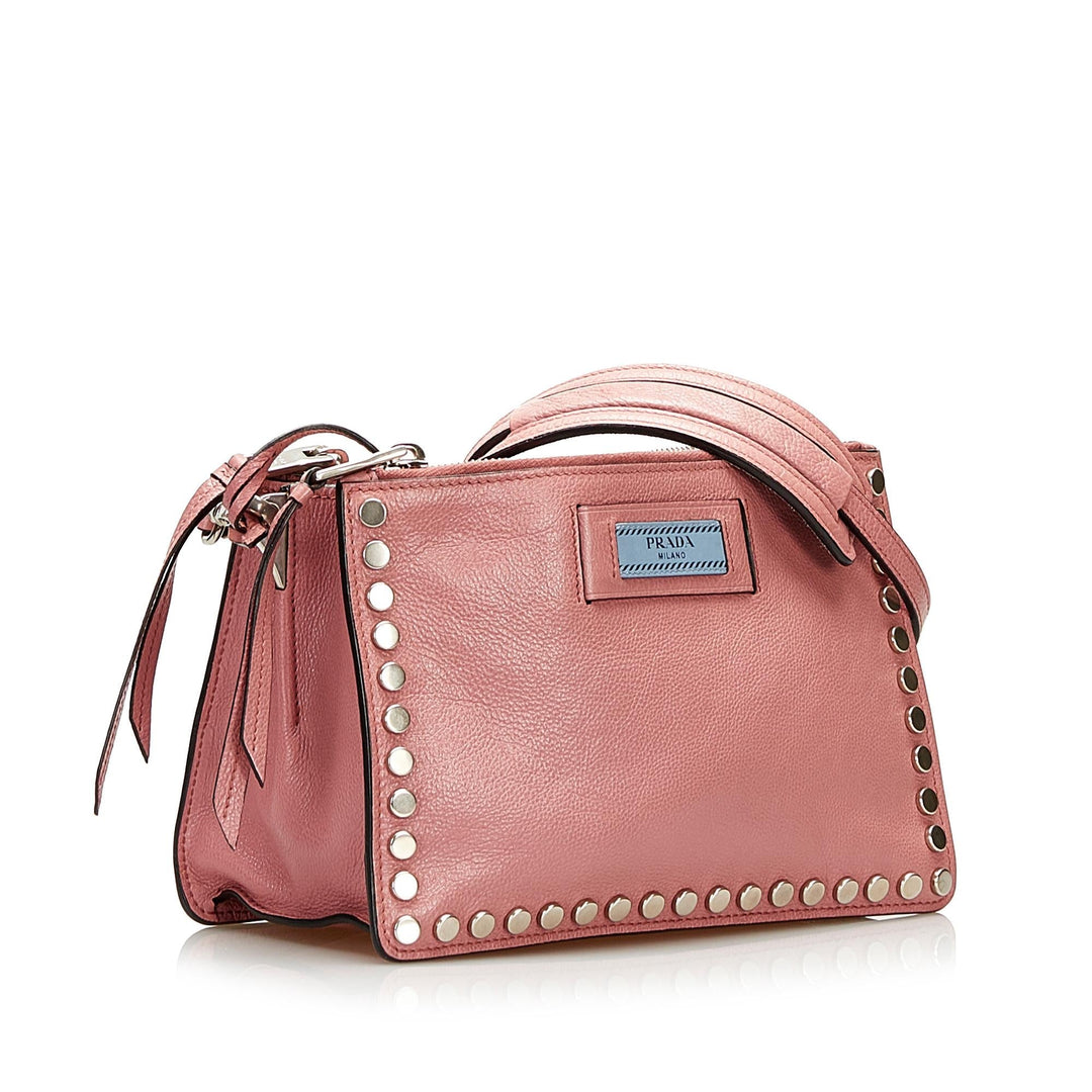 Prada Etiquette Vitello Lux Crossbody (SHG-37580)