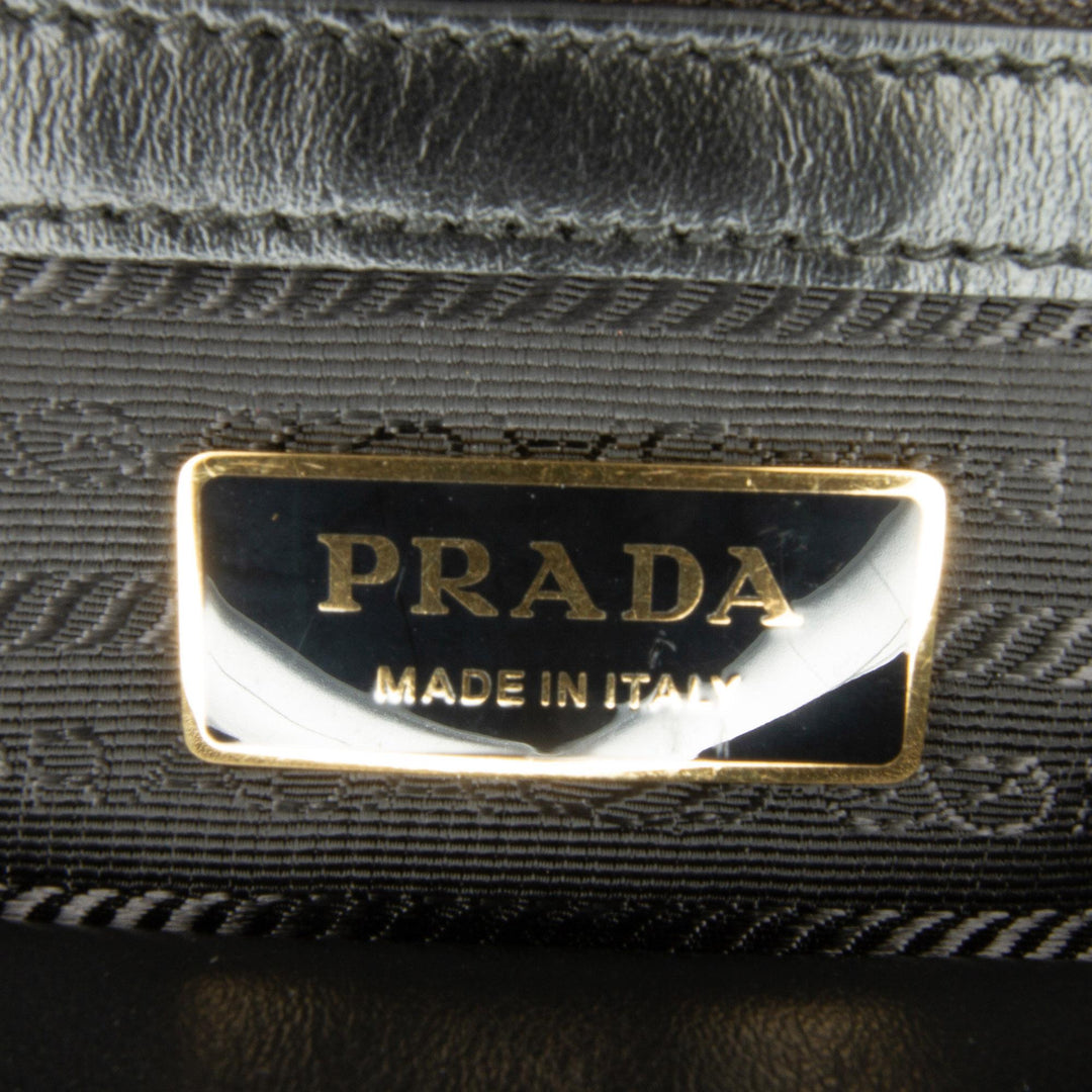 Prada Large Triangolo Jacquard Symbole Tote (SHG-8Nku9Q)