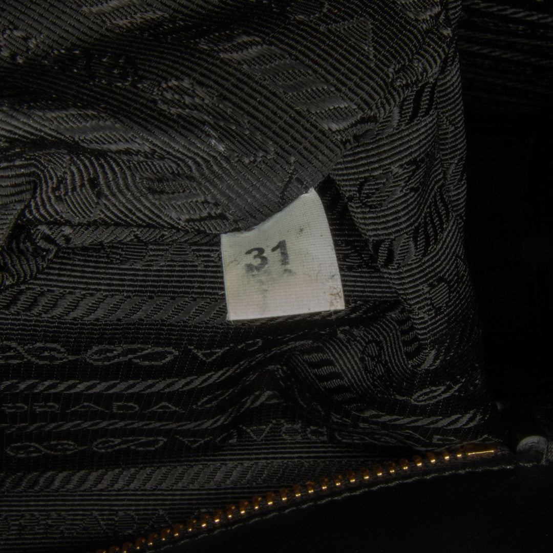 Prada Large Triangolo Jacquard Symbole Tote (SHG-8Nku9Q)