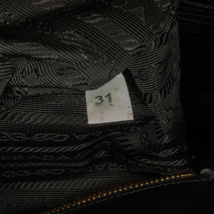 Prada Large Triangolo Jacquard Symbole Tote (SHG-8Nku9Q)