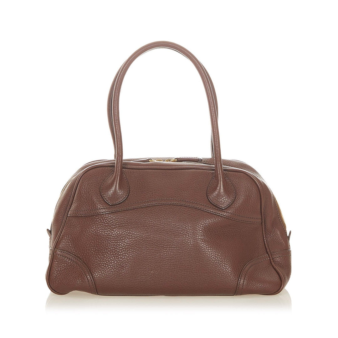 Prada Leather Handbag (SHG-31665)