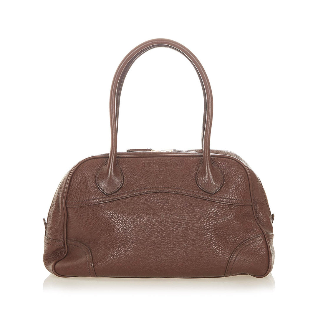 Prada Leather Handbag (SHG-31665)