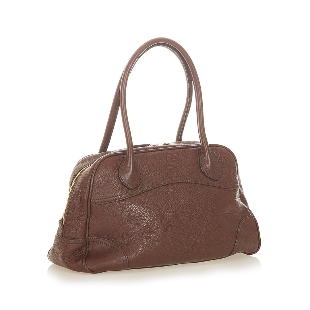 Prada Leather Handbag (SHG-31665)