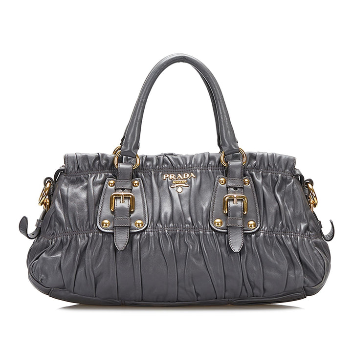 Prada Nappa Gaufre Handbag (SHG-5ElG2I)
