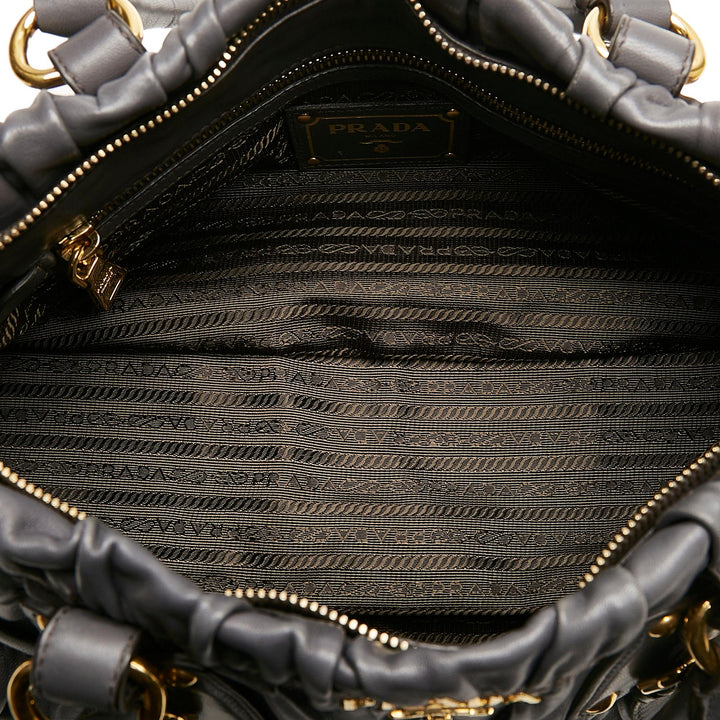 Prada Nappa Gaufre Handbag (SHG-5ElG2I)