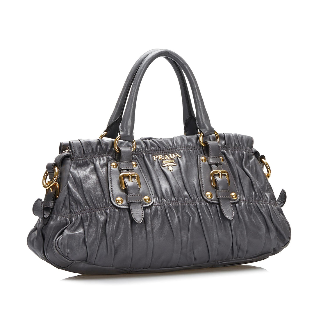 Prada Nappa Gaufre Handbag (SHG-5ElG2I)